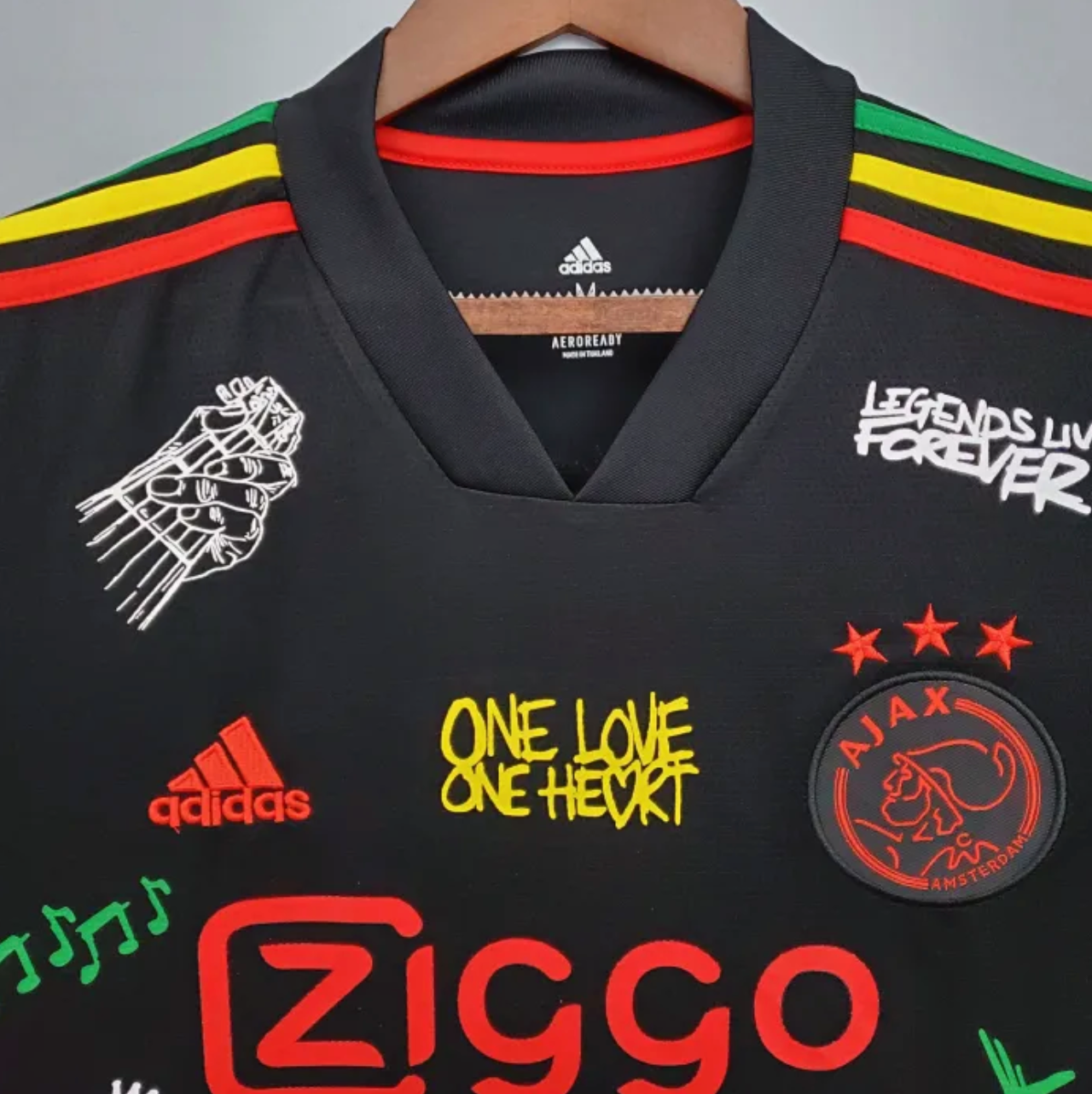 Maillot Ajax Bob Marley Edition Limitée 2021-2022