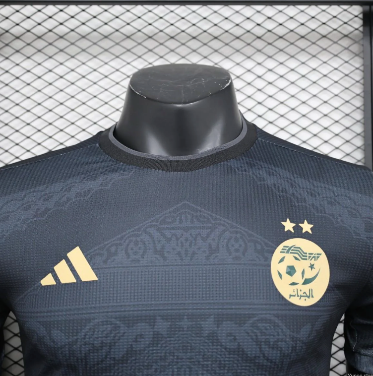 Algérie maillot foot concept noir 2023-2024