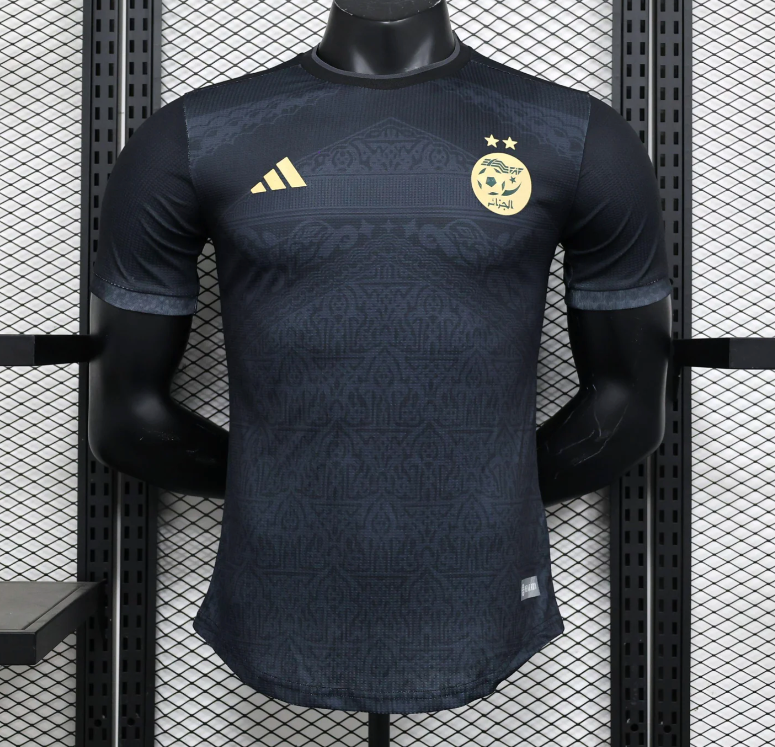 Algérie maillot foot concept noir 2023-2024