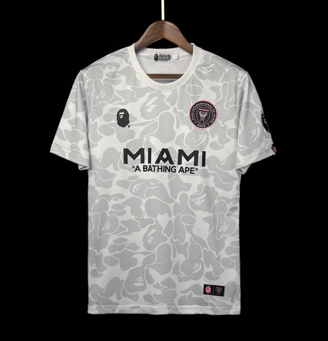 Inter Miami maillot BAPE Gris 2023-2024