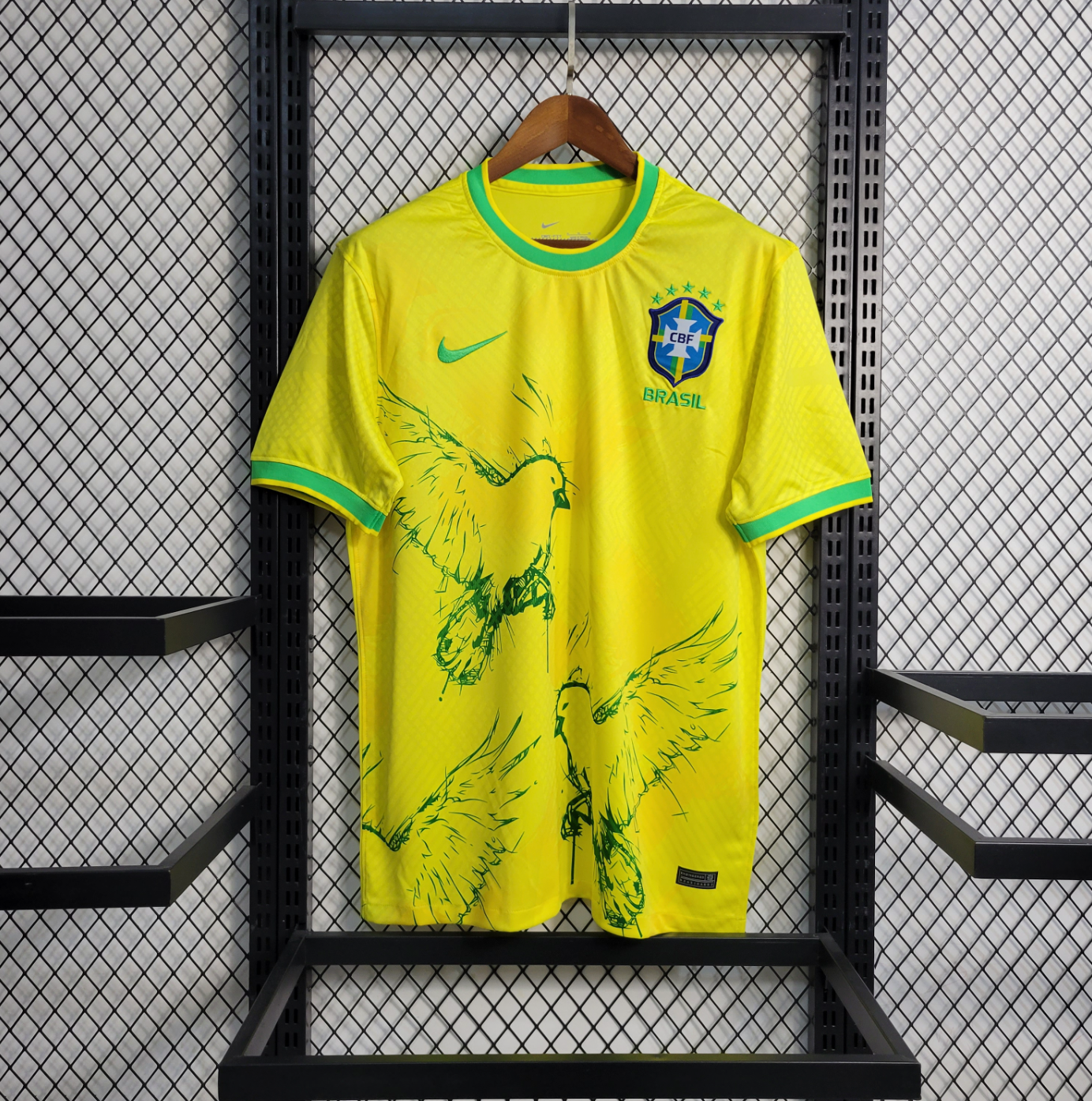 Maillot Brésil Oiseau Jaune