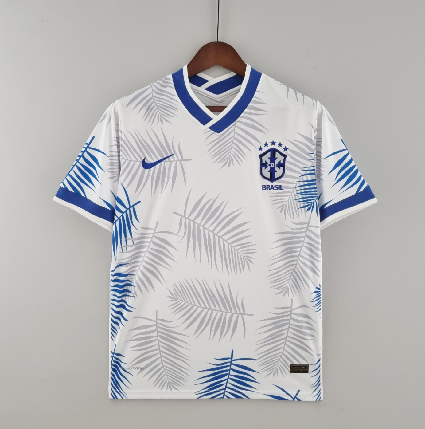 Maillot Brésil Bleu/Blanc